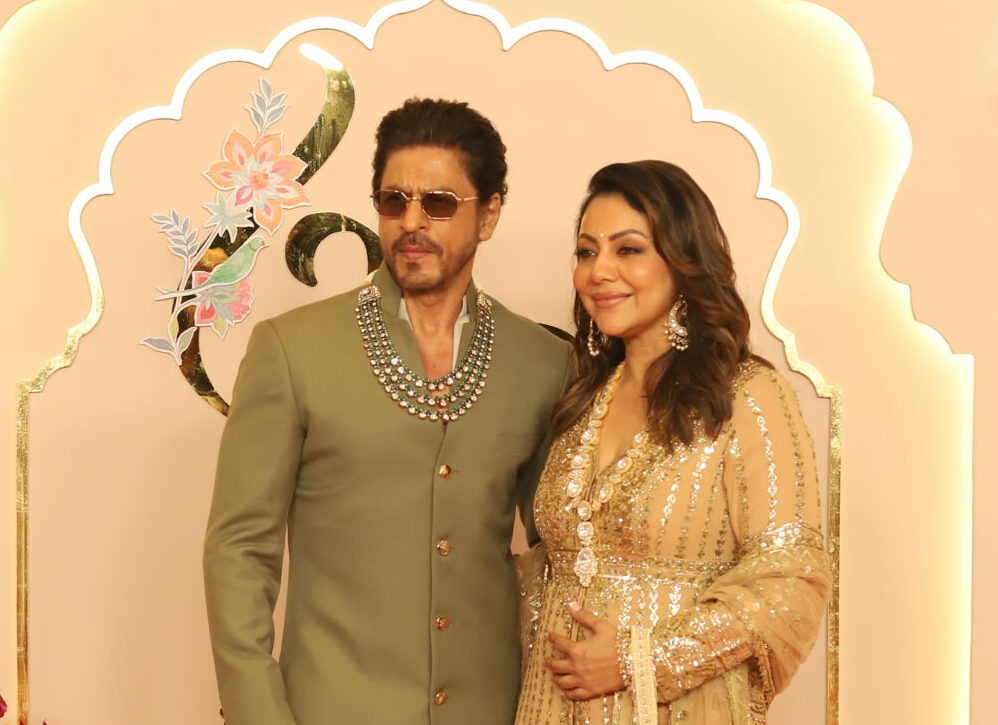 Shah Rukh Khan mit seiner Frau Gauri.