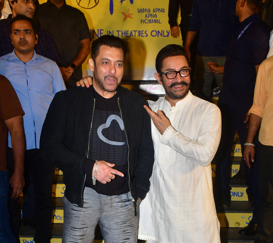 salman Salman Khan bei der Premiere von Sitaare Zameen Par. (Foto: Pallav Paliwal)-aamir online