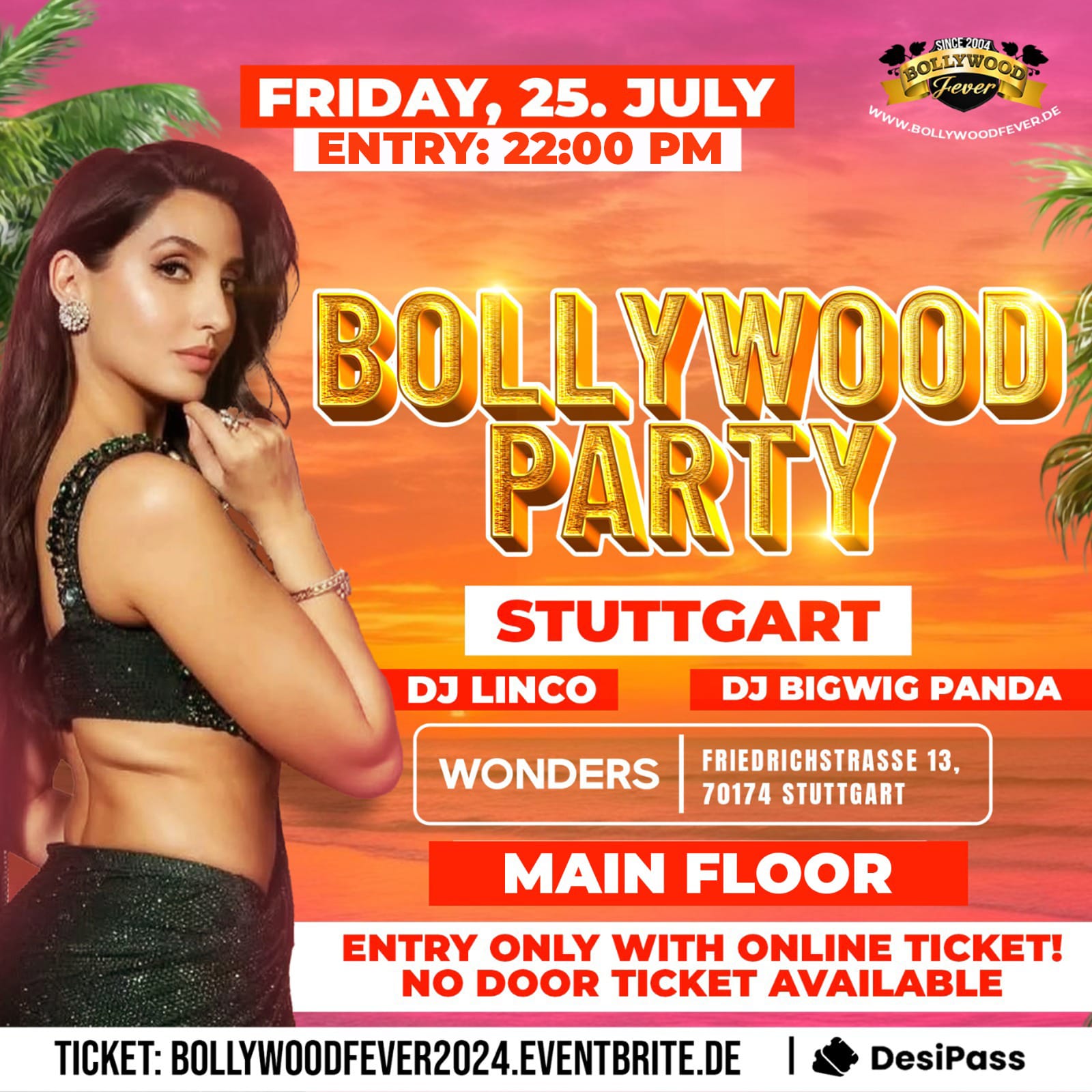 stuttgart party flyer